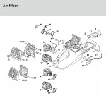 Stihl 036 BR Gasoline Chainsaw Spare Parts